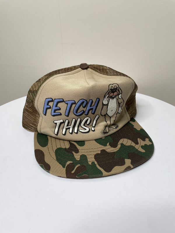 1980s “Fetch This!” Trucker Hat