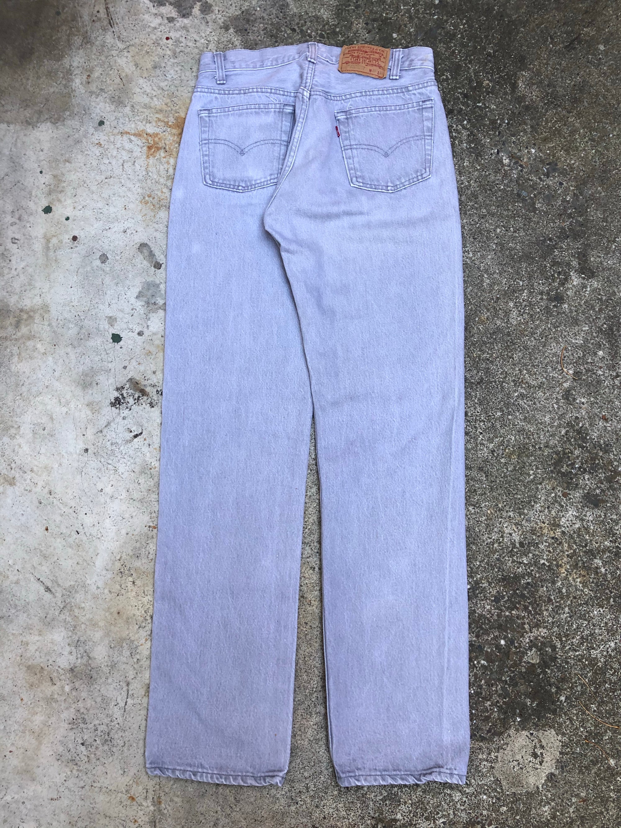 1980s Levis Faded Grey 501 (29X32)