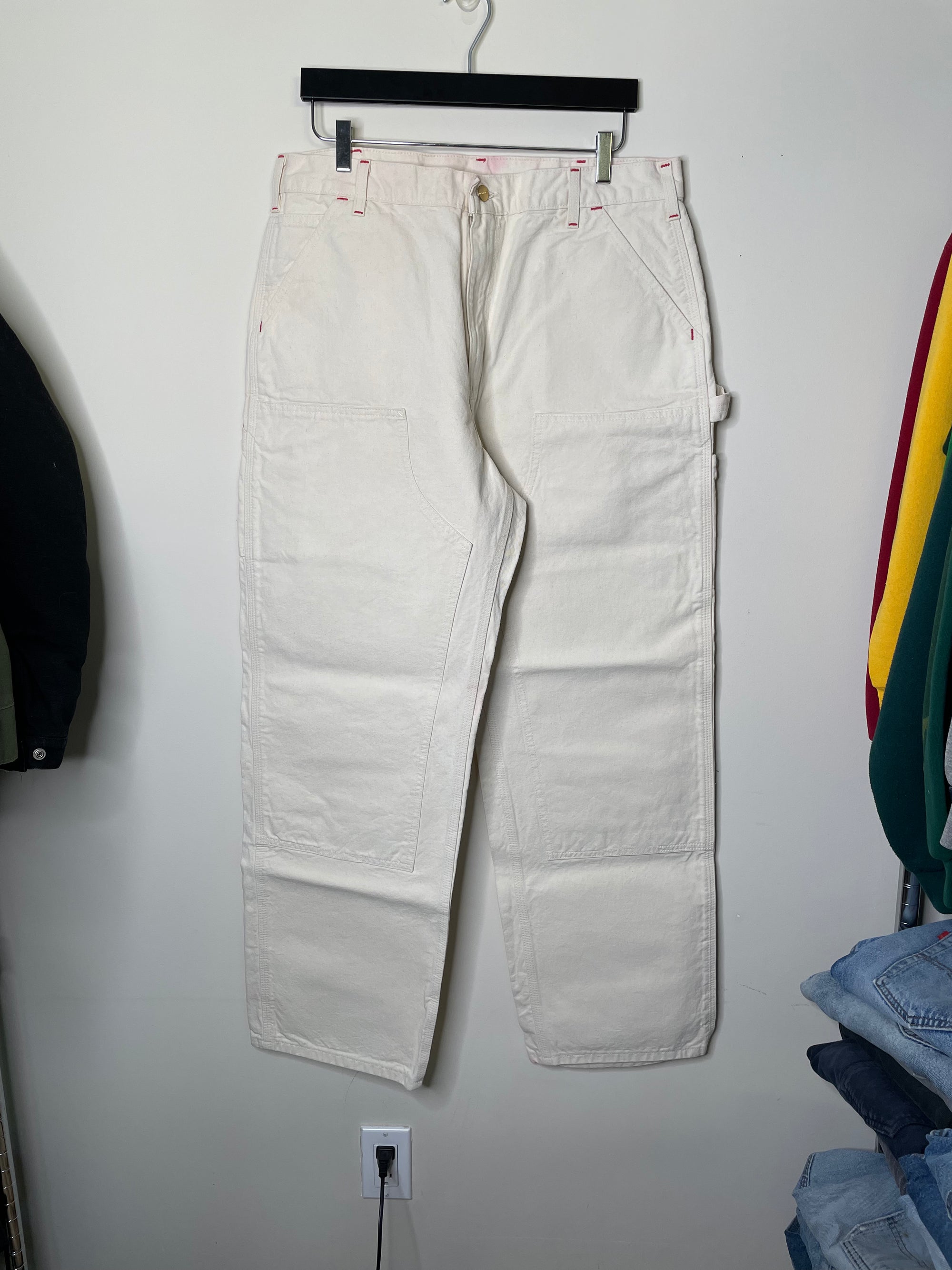 Carhartt B04 Natural Double Knee Work Pants (34X31 Carhartt B04 Natural Double Knee Work Pants (34X31