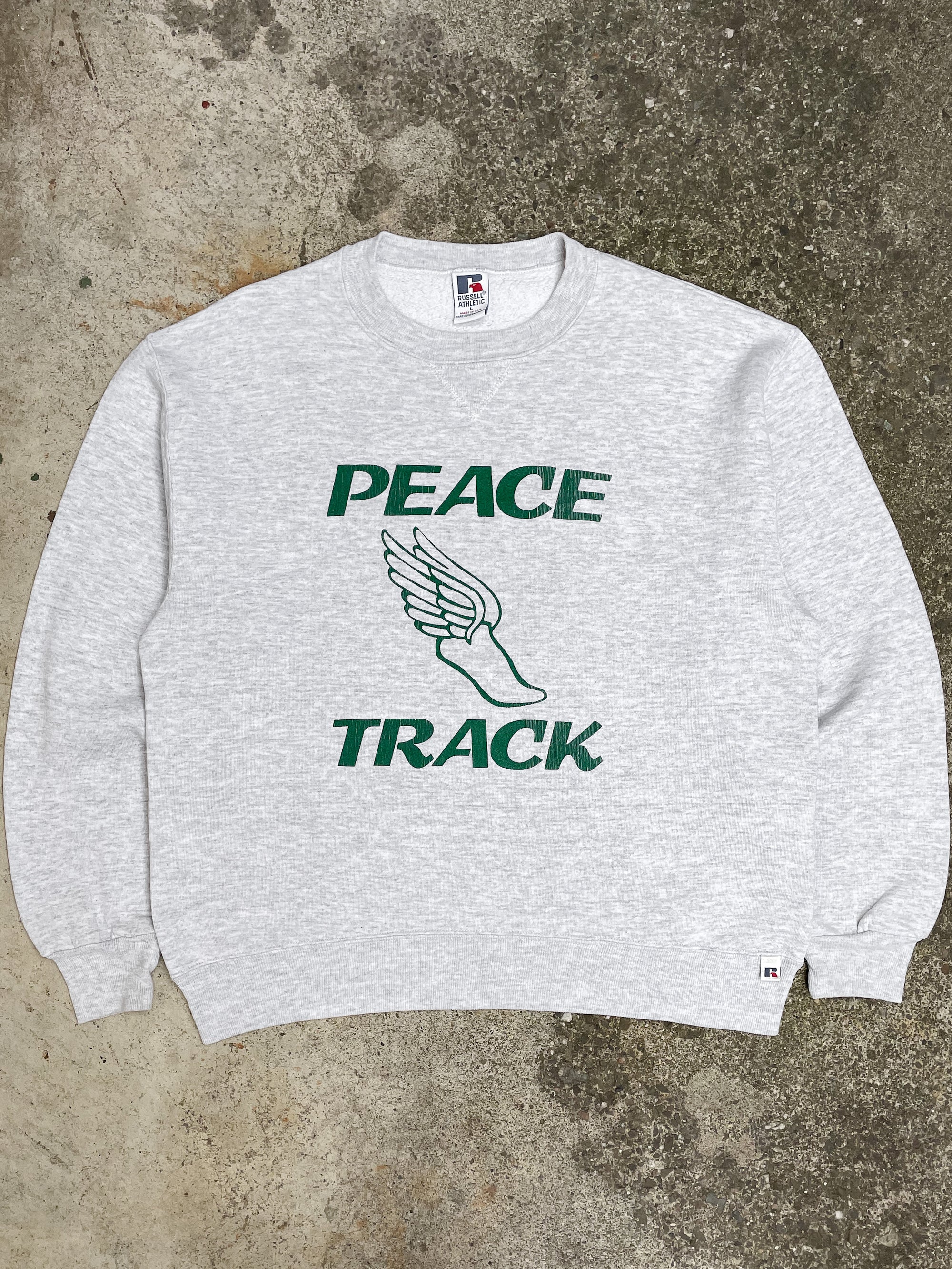 1990s Russell “Peace Track” Sweatshirt