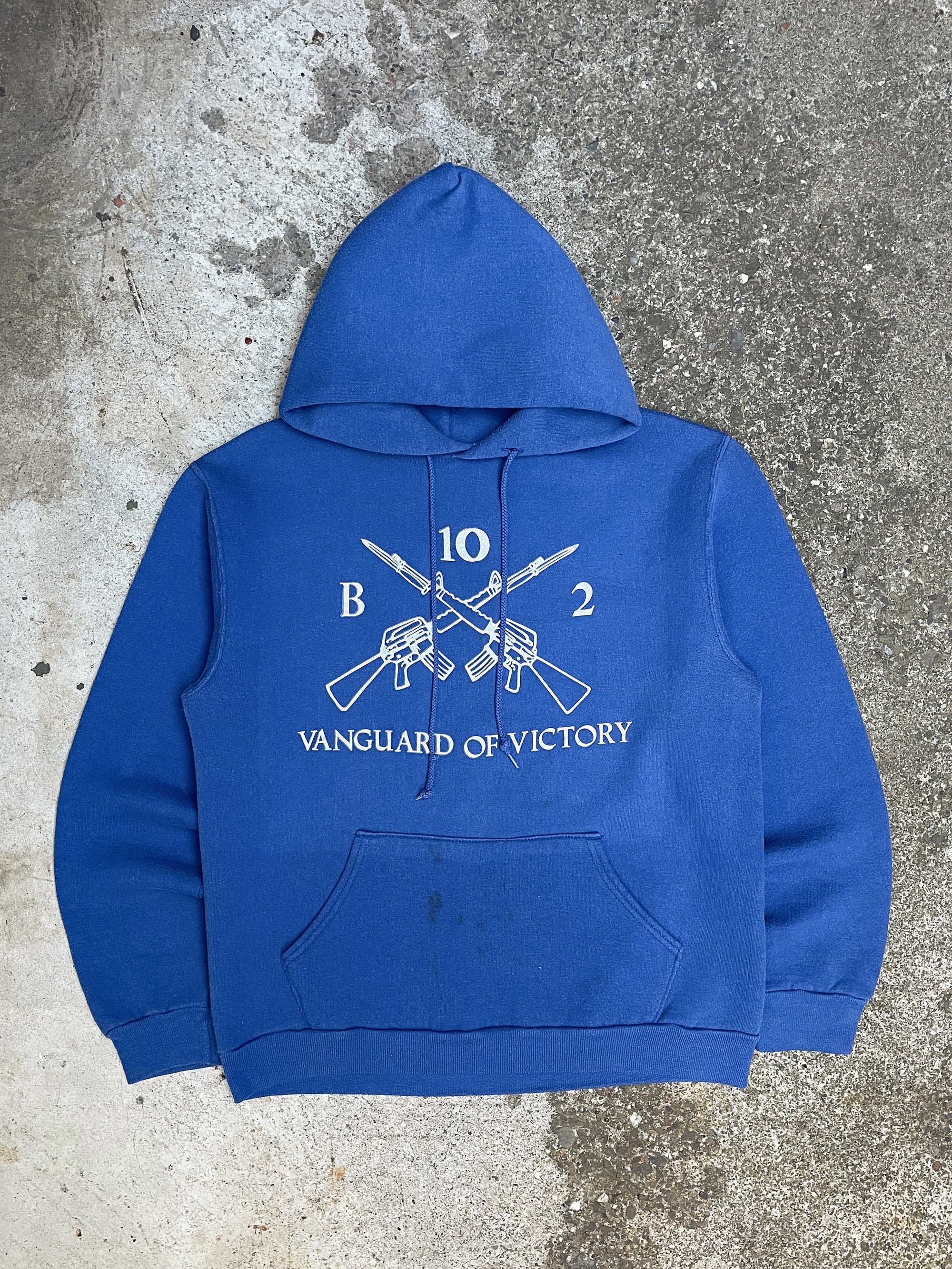 1980s Russell “Vanguard of Victory” Hoodie (S/M)