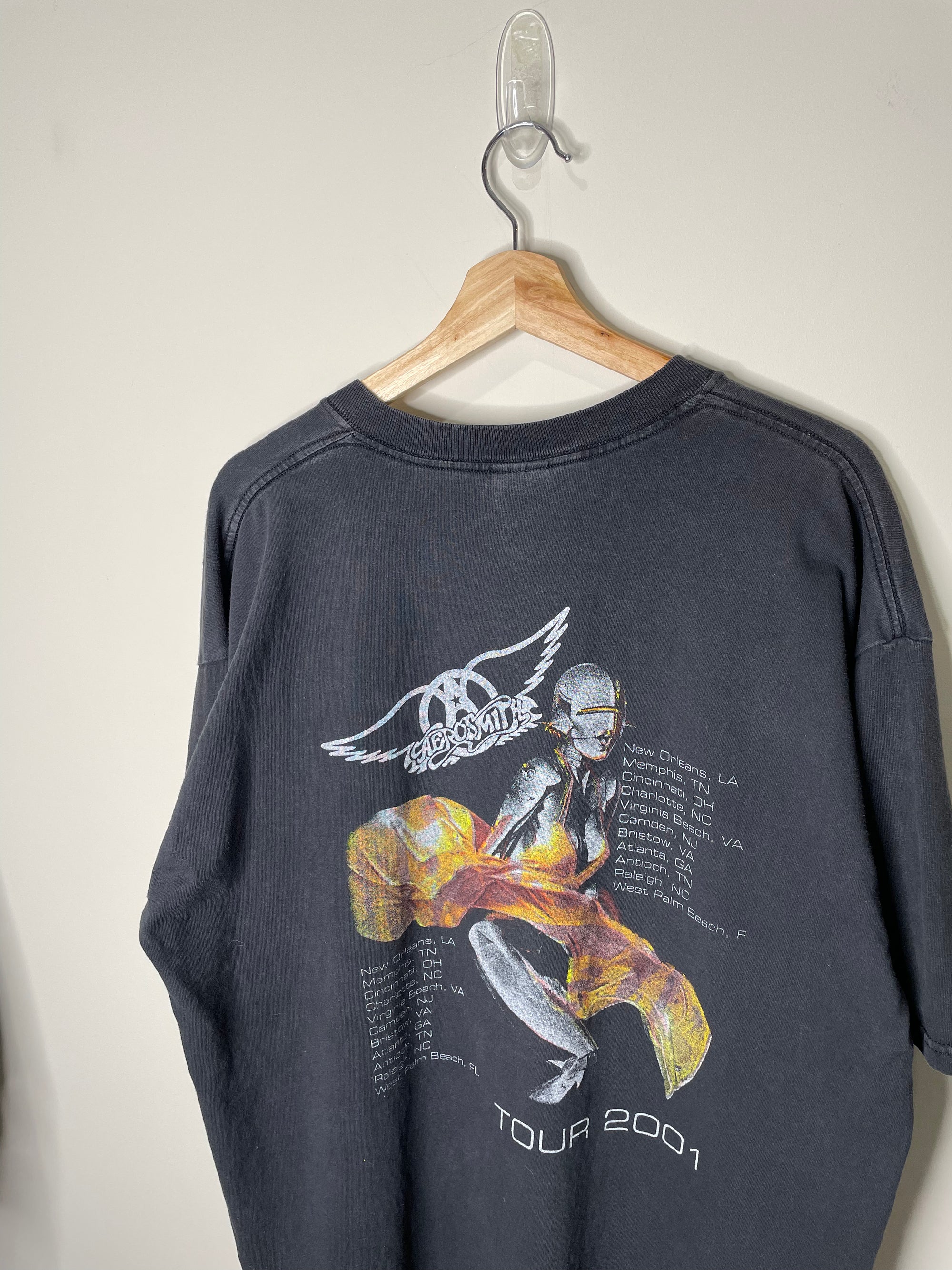 2001 Aerosmith “Just Push Play” Sorayama Tour Tee (XL)