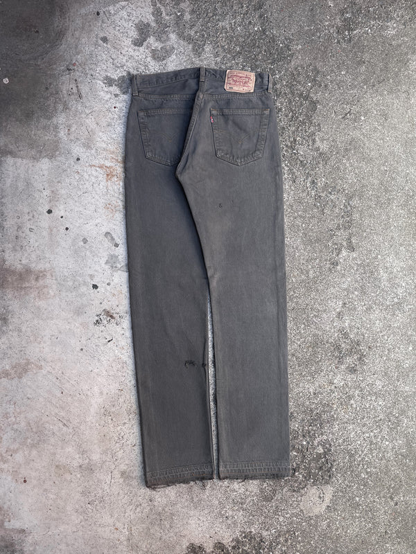 1990s Levi’s Grey 501 Released Hem (30X34)