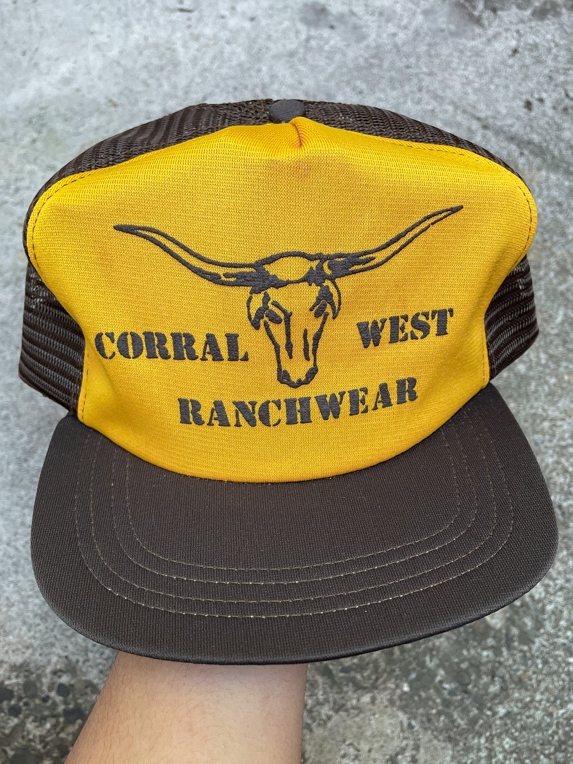 1980s “Corral West” Trucker Hat