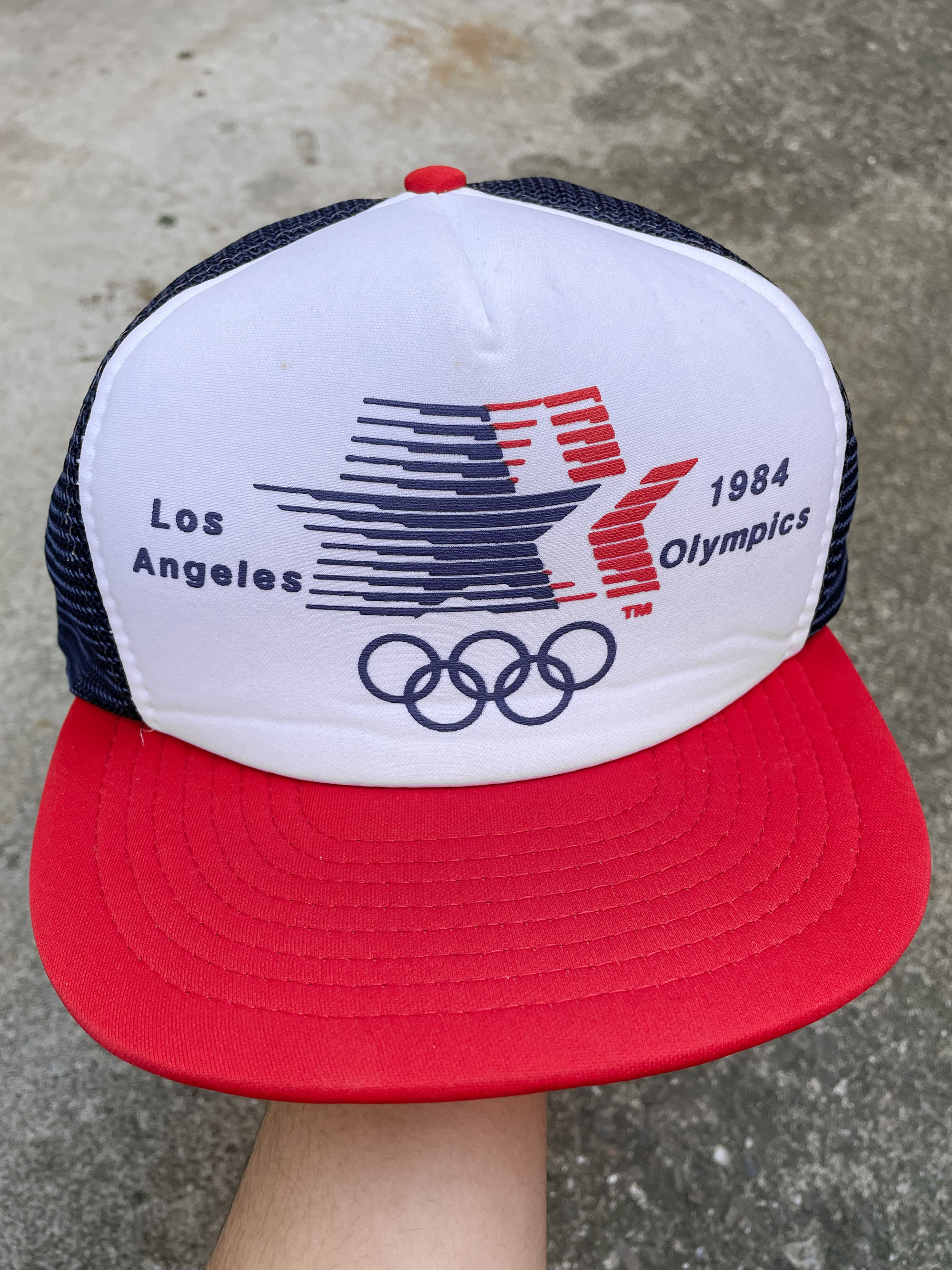 1980s “Los Angeles Olympics” Trucker Hat