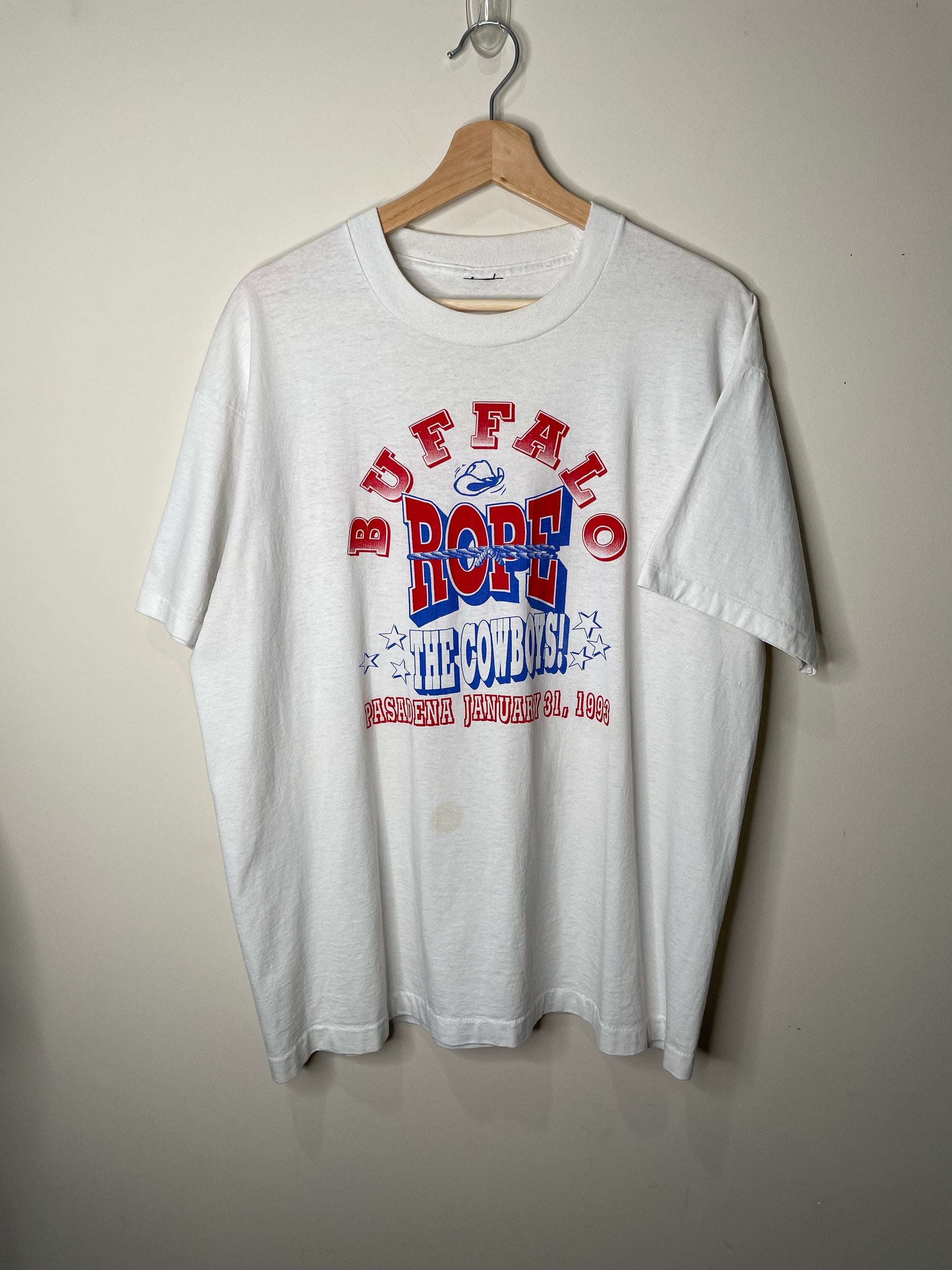 1990s “Buffalo Rope” Single Stitched Tee (XL)