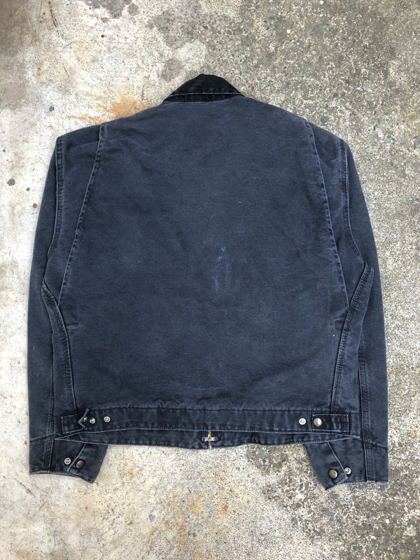 1990s Carhartt Petrol Blue Lined Work Jacket (L)