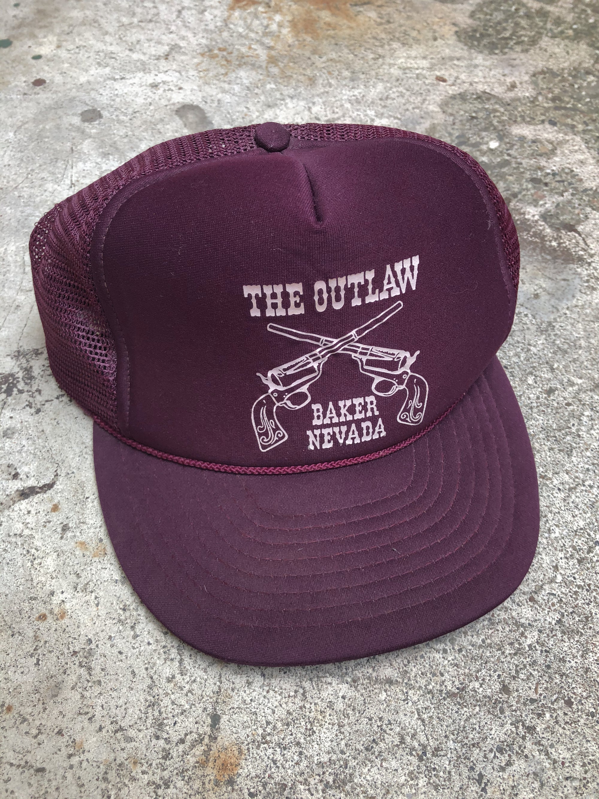 1980s “The Outlaw” Trucker Hat