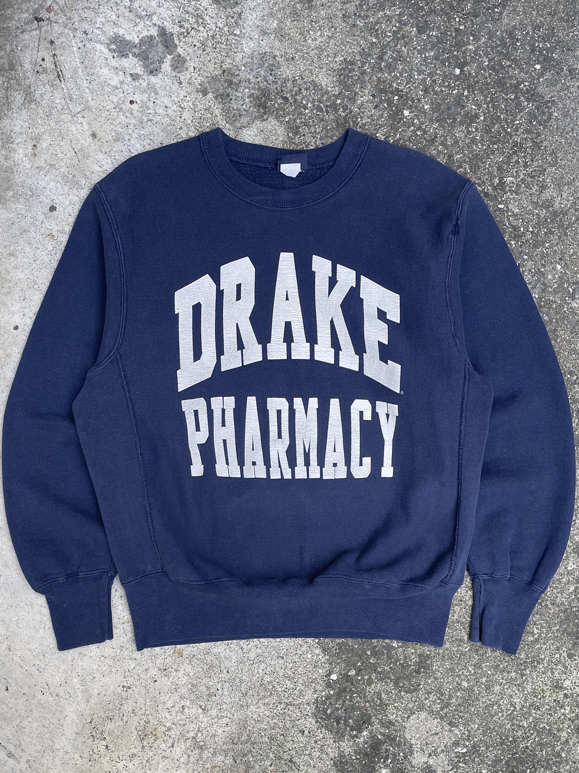 1990s “Drake Pharmacy” Sweatshirt (L)