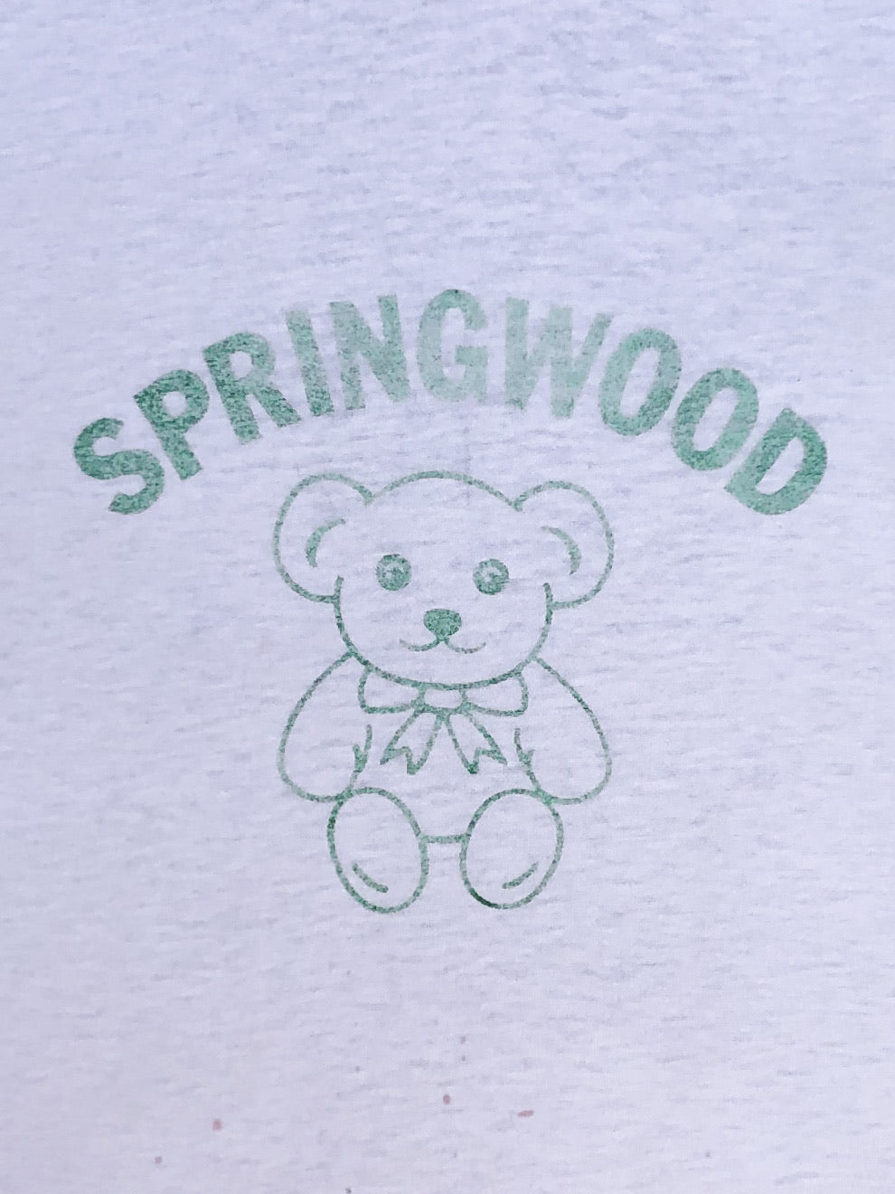 1980s Single Stitched “Springwood” Paper Thin Painted Tee