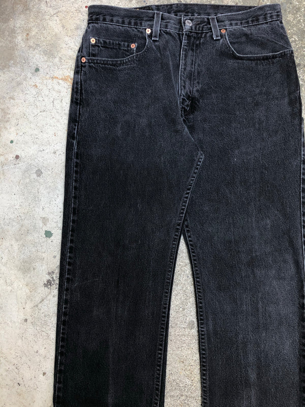 1990s Levis 505 Worn In Black (32X31)