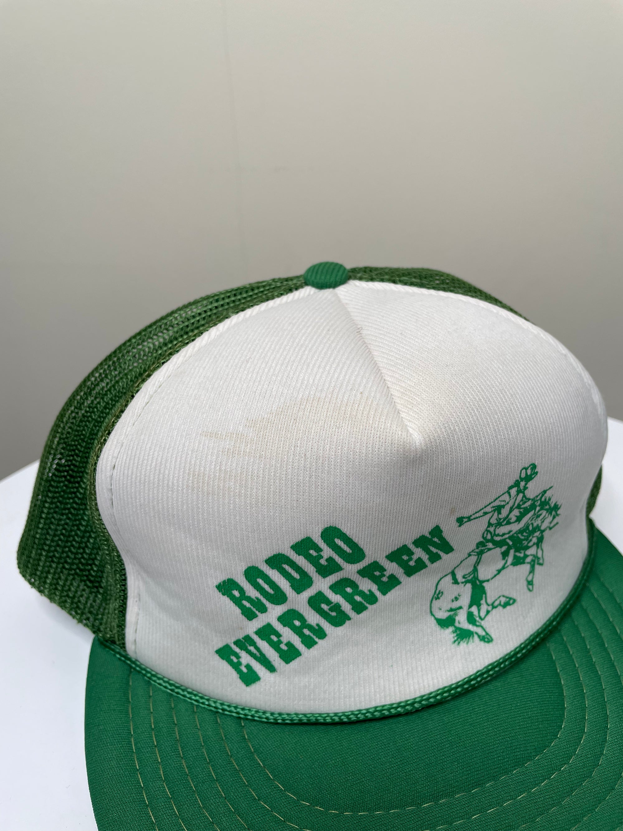 1980s/90s “Rodeo Evergreen” Trucker Hat