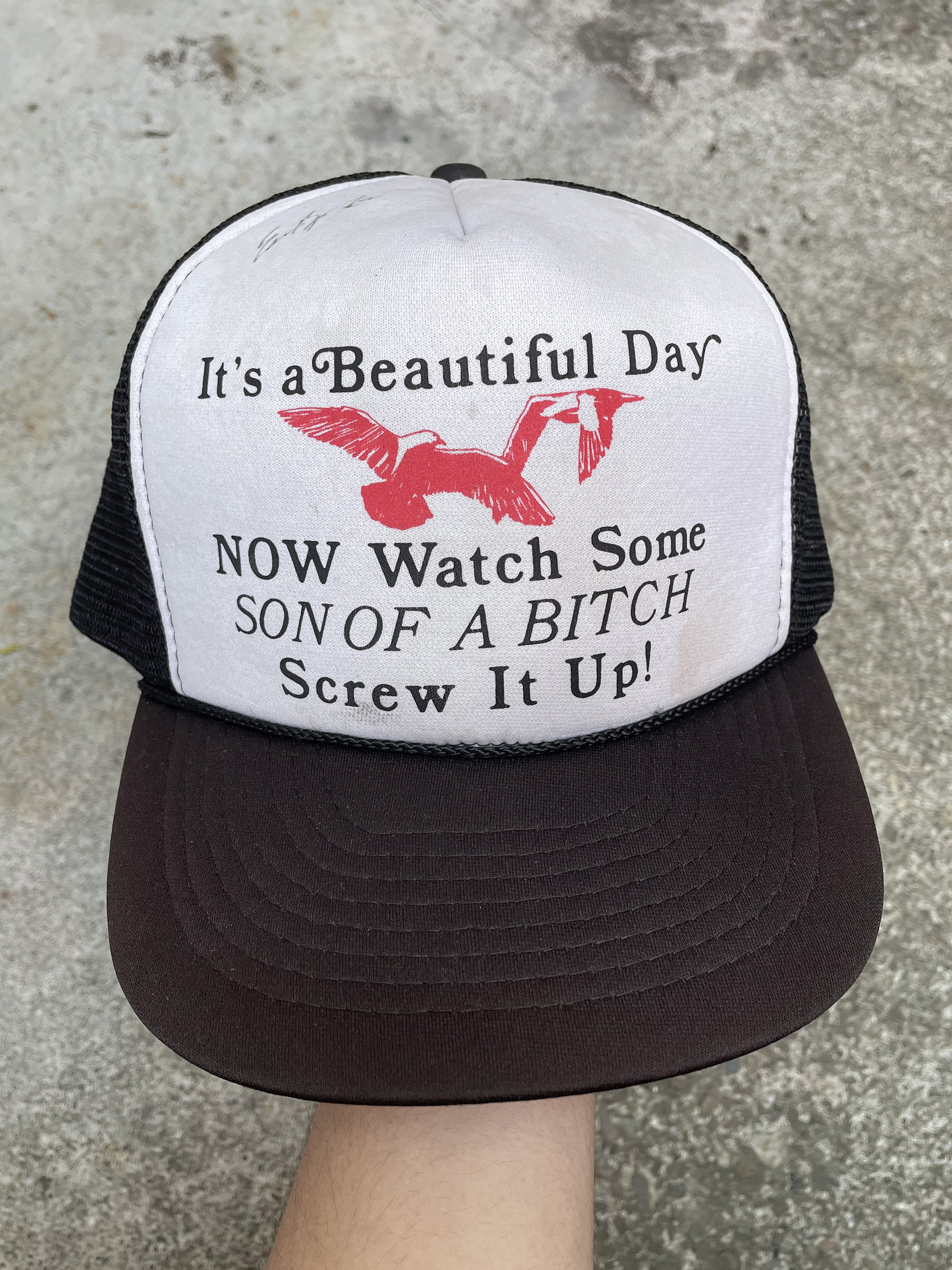 1980s/90s “It’s A Beautiful Day…” Trucker Hat