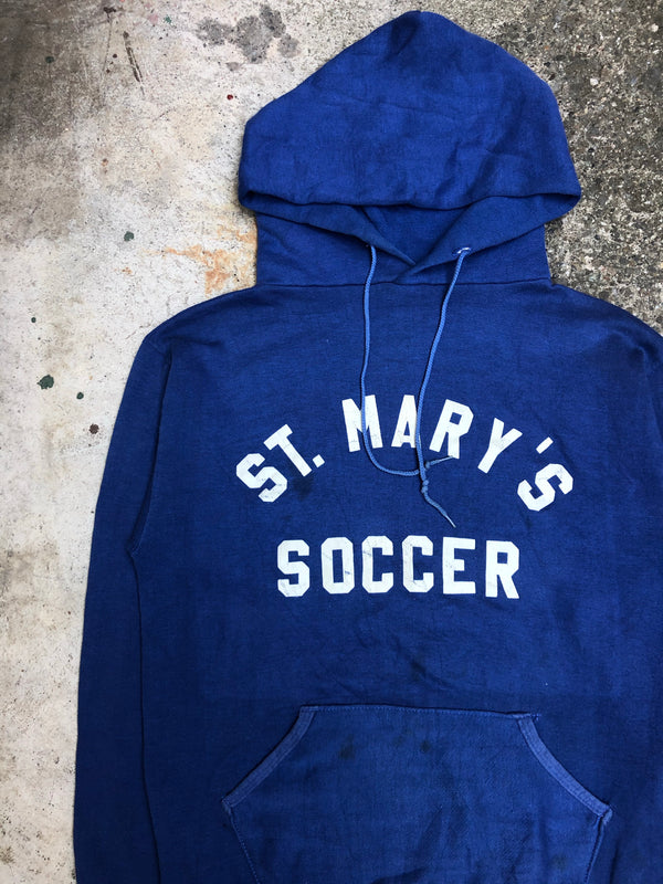 1970s Russell Blue “St Mary’s Soccer” Hoodie