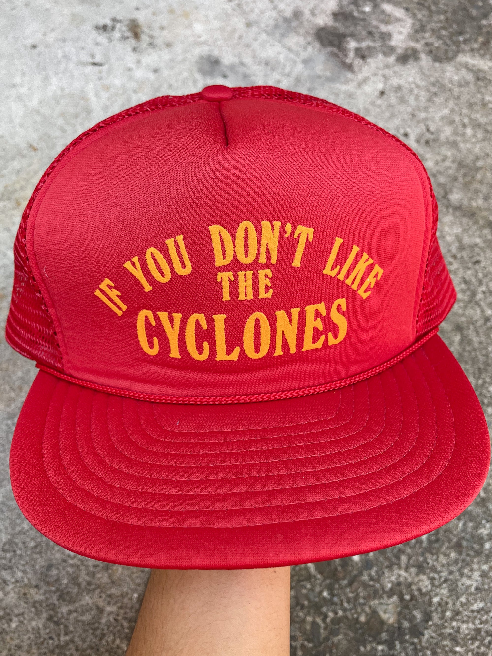 1990s “If You Don’t Like The Cyclones…” Trucker Hat