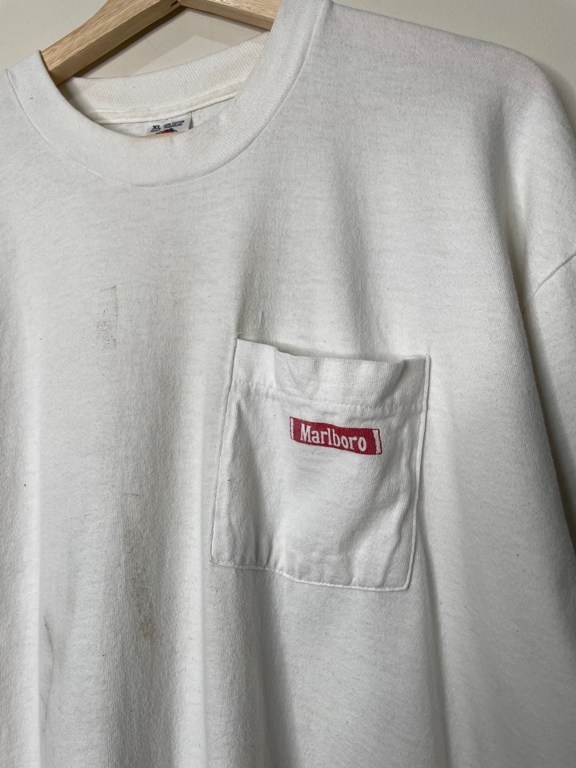 1990s “Marlboro Rodeo” Single Stitched Pocket Tee (XL)