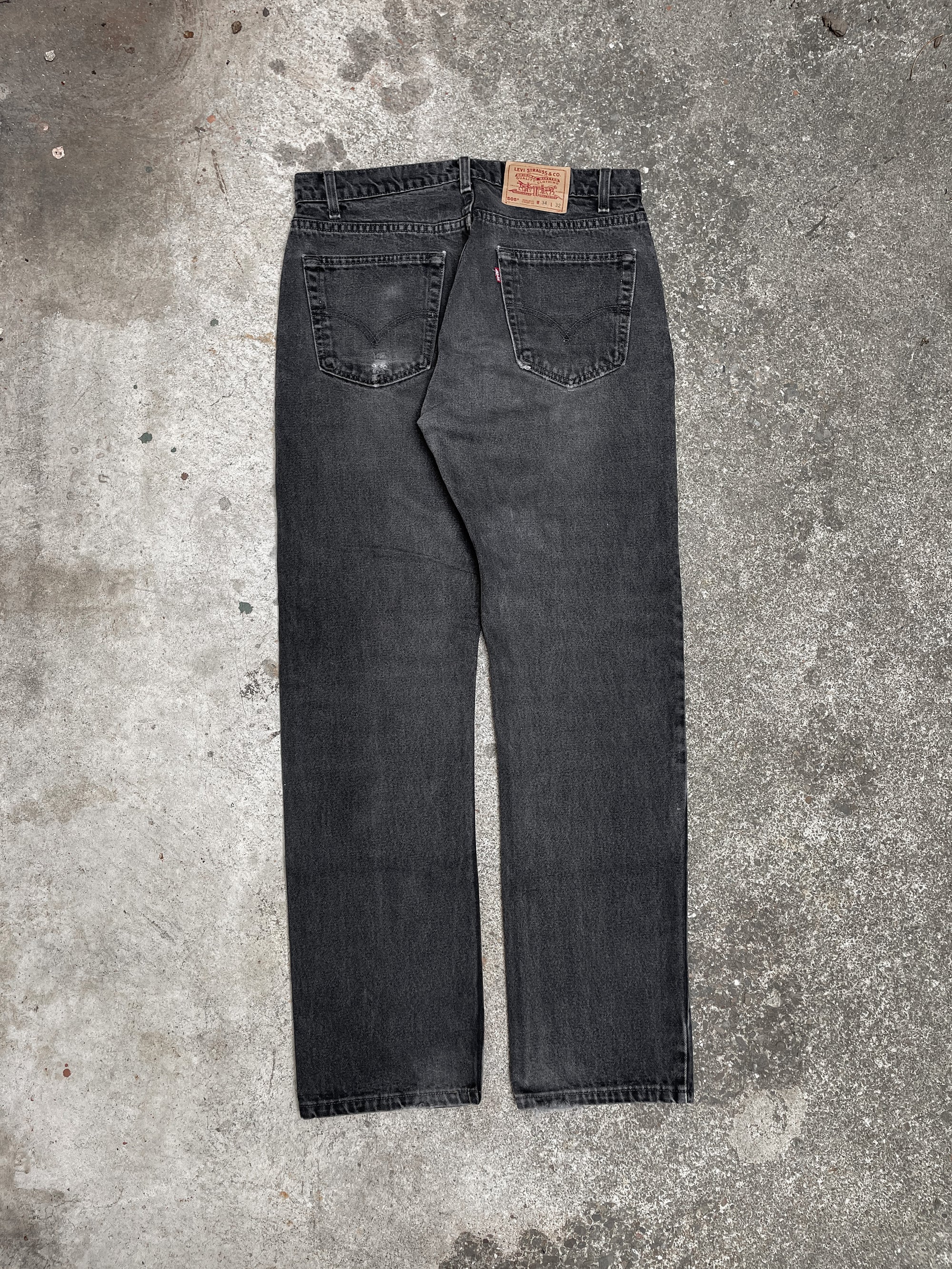 1990s Levi’s Faded Black 505 (33X31)