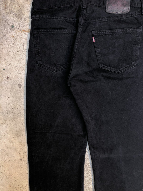 1990s Levis Black Overdye 501 (31X32)