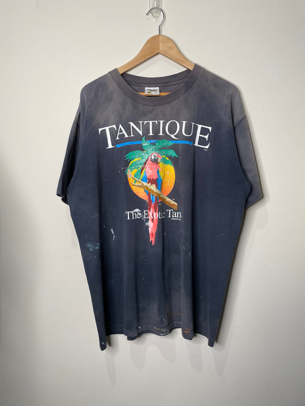 1990s “Tantique” Sun Faded Single Stitched Tee (XL)