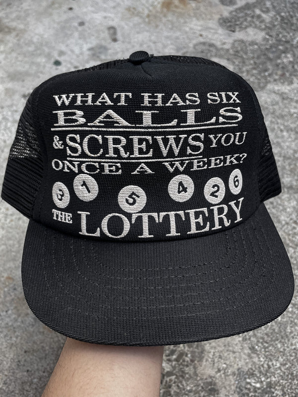 1980s “The Lottery” Trucker Hat