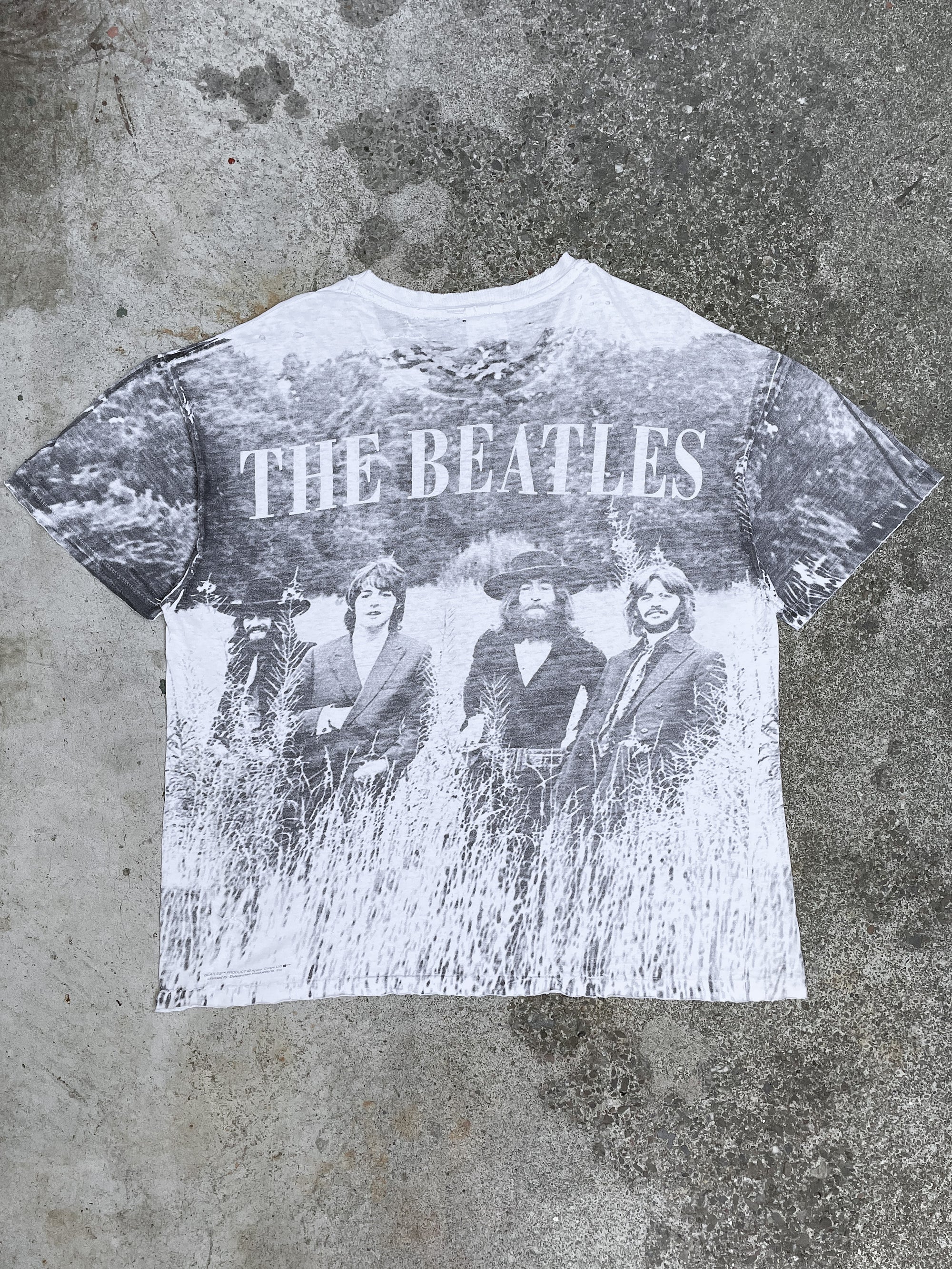 1990s “The Beatles” Repaired Single Stitched Tee