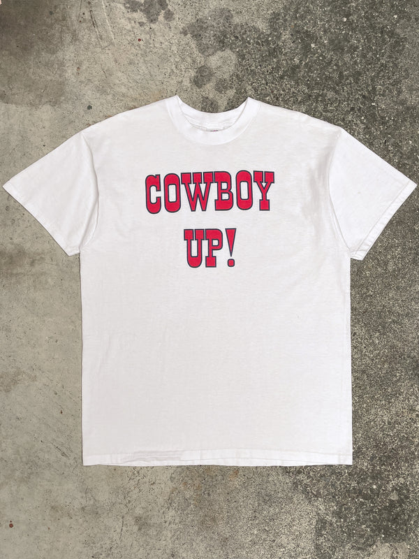 Vintage 00s “Cowboy Up!” Tee (XL)