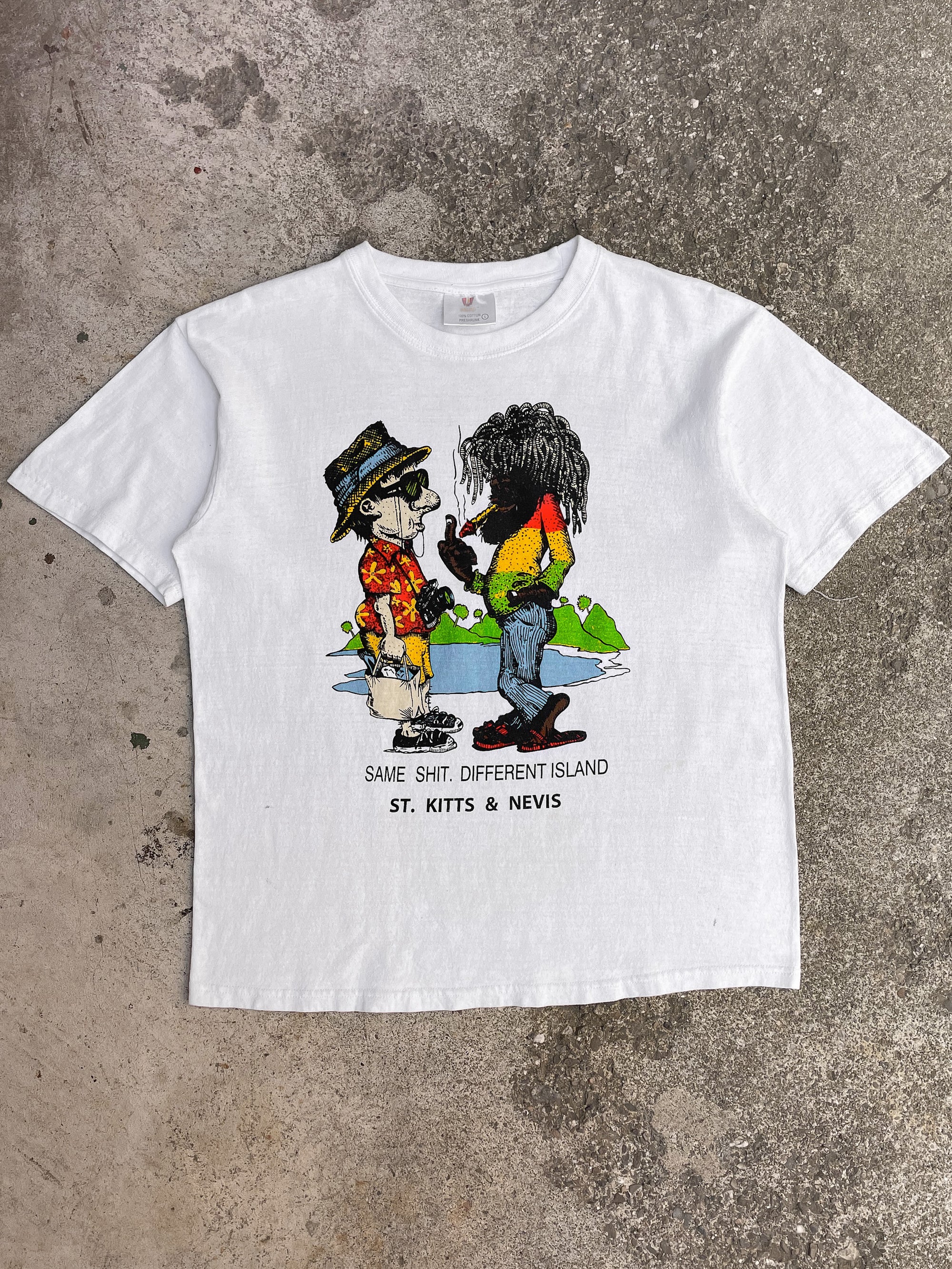 Vintage “Same Shit Different Island” Tee