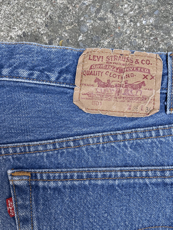 1980s/90s Levis Blue 501 (34X31)