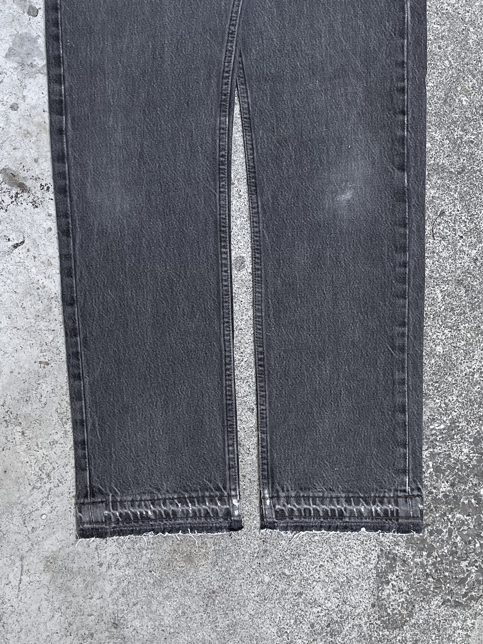 1980s/90s Levi’s Faded Grey 501 Released Hem (28X29)