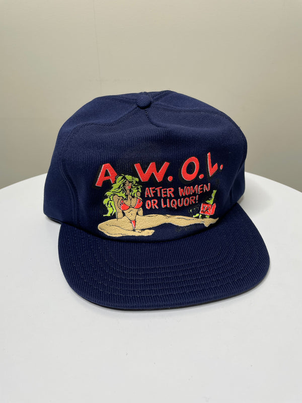 1980s “A.W.O.L.” Trucker Hat