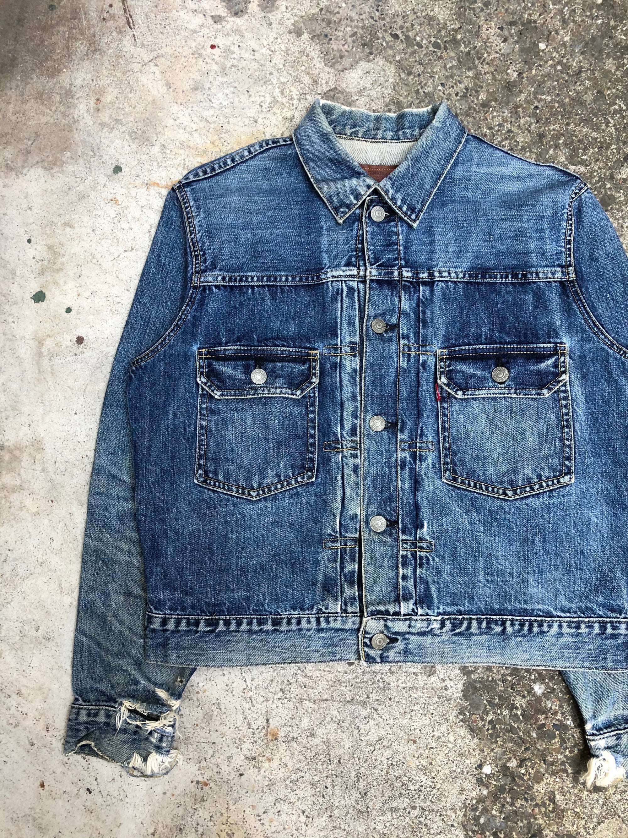 1990s Levis Japanese Selvedge 71507 Type II Denim Jacket