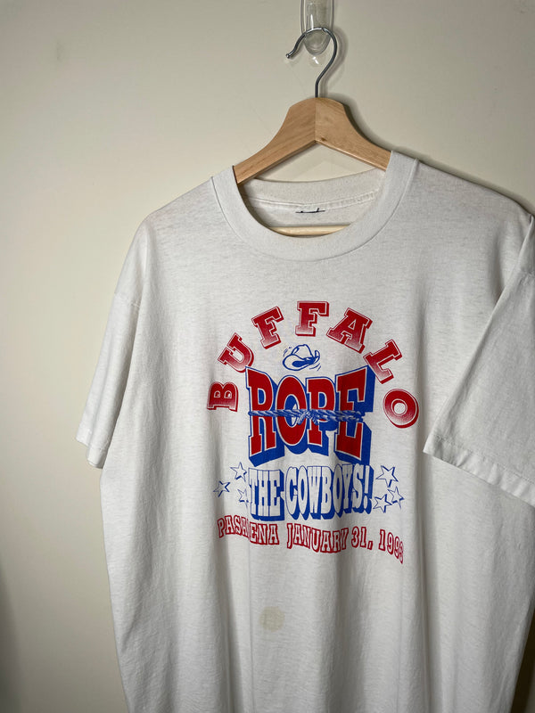 1990s “Buffalo Rope” Single Stitched Tee (XL)