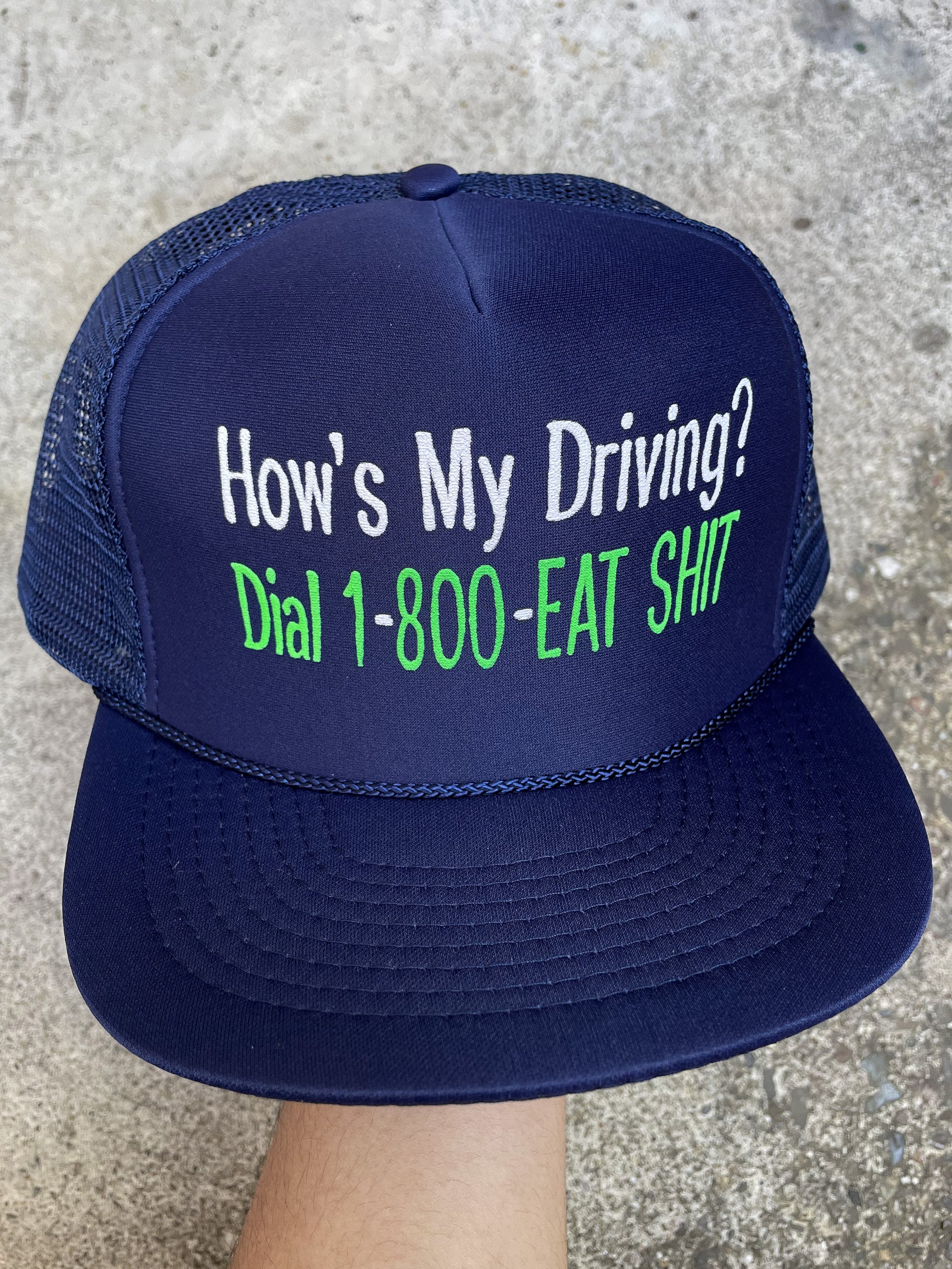 1990s “1-800-Eat Shit” Trucker Hat