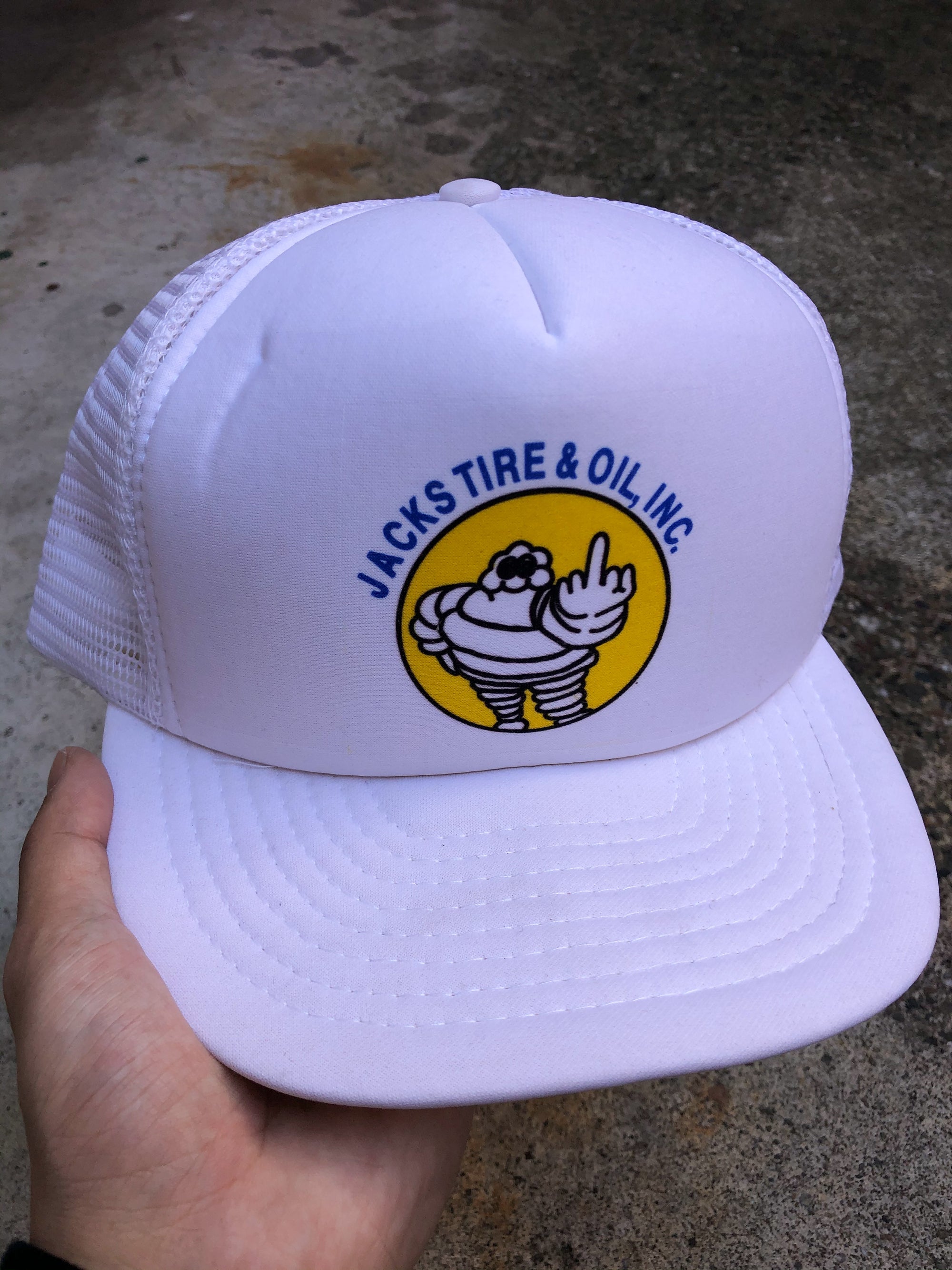 1990s “Jacks Tire & Oil” Trucker Hat