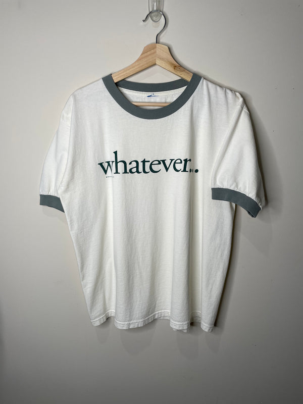 1990s “Whatever…” Ringer Tee (M)