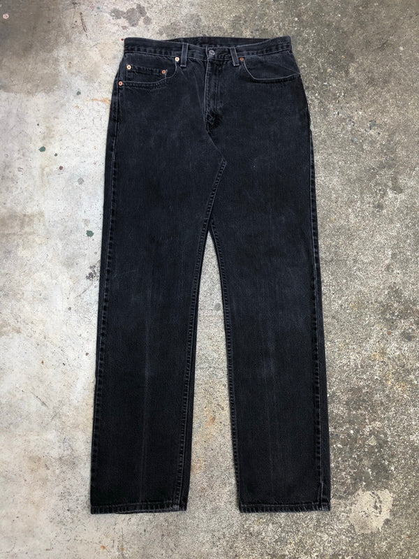 1990s Levis 505 Worn In Black (32X31)