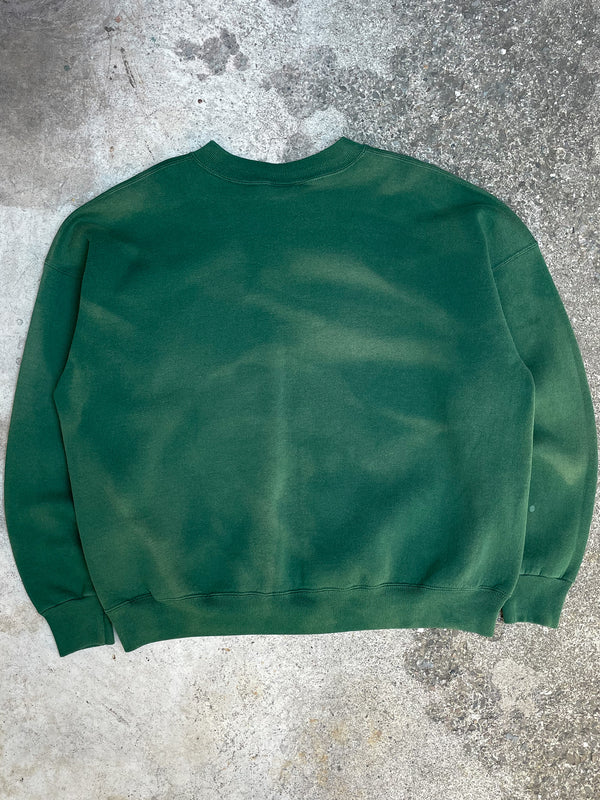 1990s Lee Sun Faded Green Sweatshirt