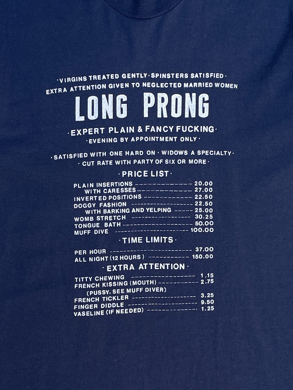 1990s “Long Prong” Tee (L/XL)