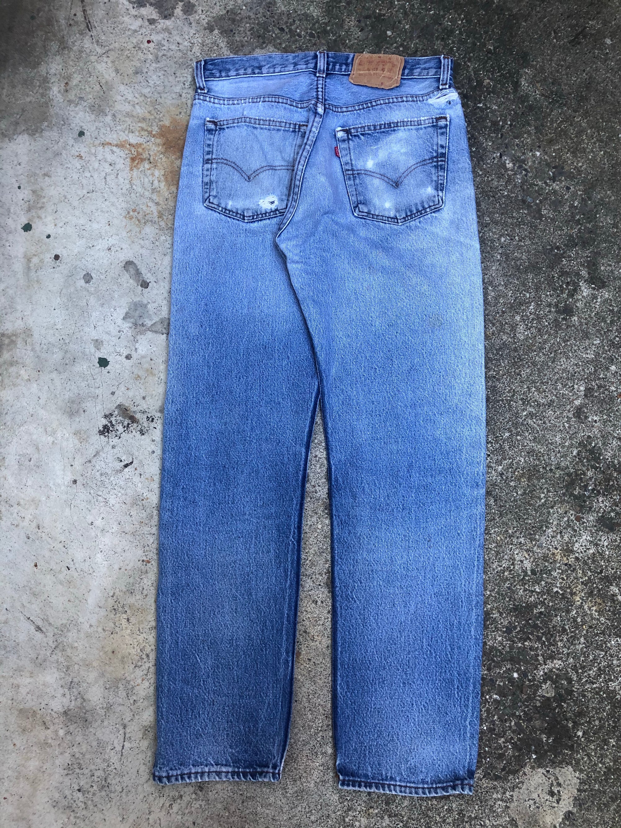 1980s Levis Faded Blue 501 (30X29)