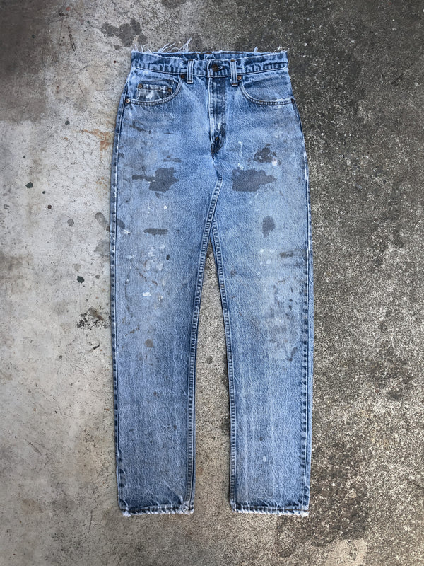 1970s Levis Faded Worn In Blue 505 (27X30)