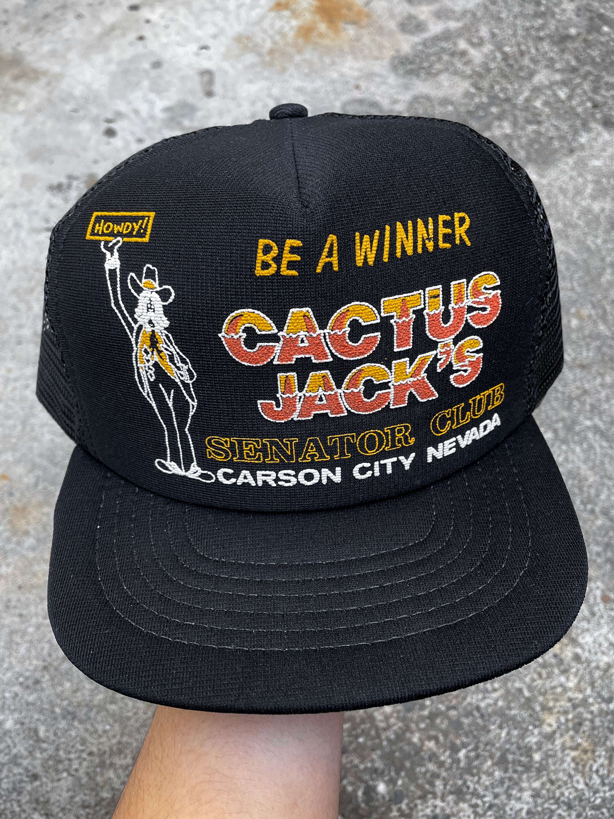 1980s “Cactus Jack’s” Trucker Hat