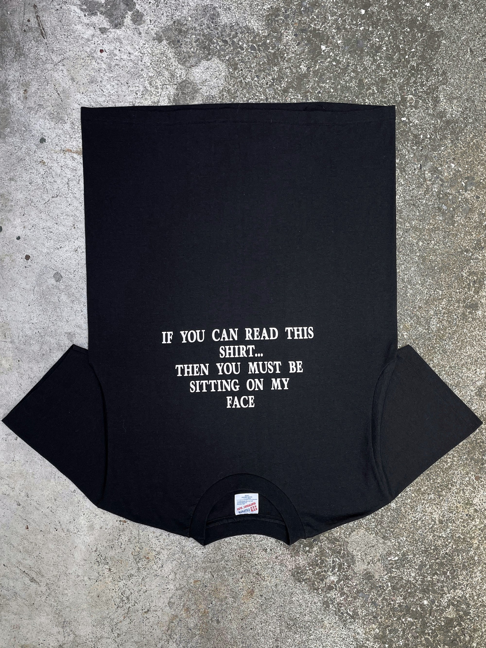 1990s “If You Can Read This Shirt…” Single Stitched Tee