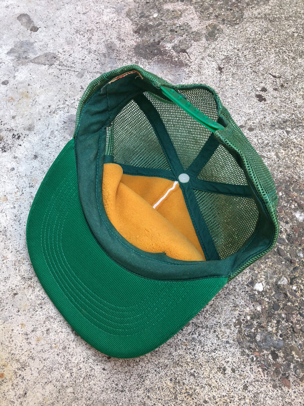 1980s/90s Green “Wolfe’s Green House” Trucker Hat