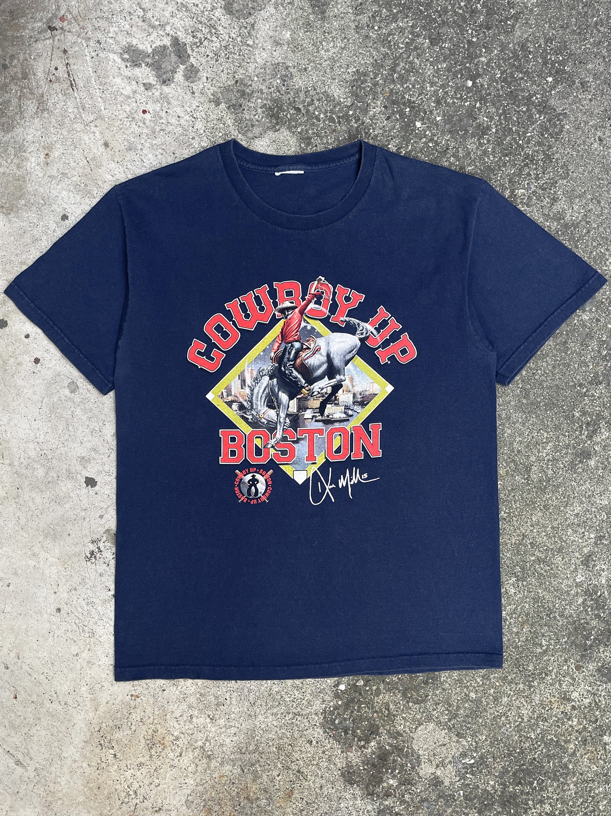 2000s “Cowboy Up Boston” Tee (M/L)