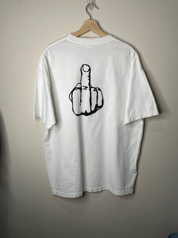 Vintage 00s “Middle Finger” Tee (XL)