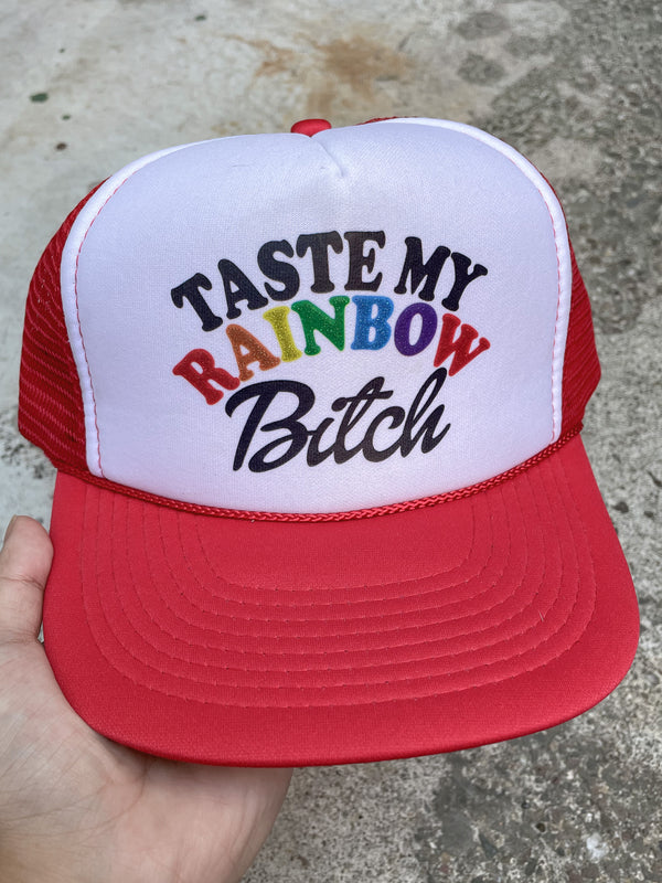 1990s “Taste My Rainbow” Trucker Hat