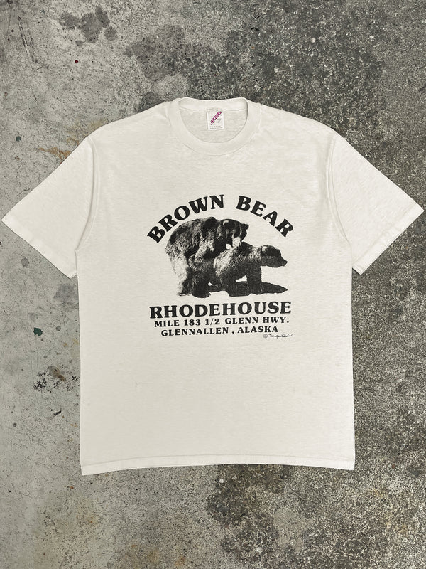 1980s “Brown Bear Rhodehouse” Tee (M)