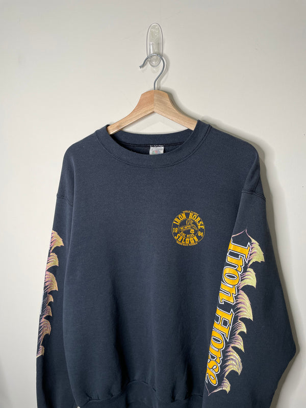 1990s “Iron Horse Saloon” Sweatshirt (M/L)