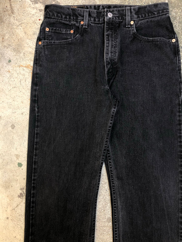 1990s Faded Black Levis 505 (32X33)