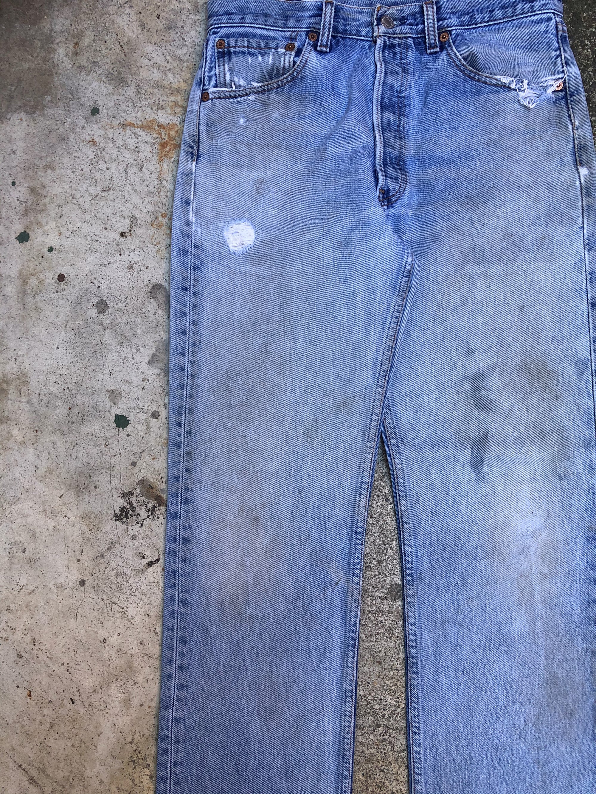 1990s Levis Faded Blue 501 (30X29)